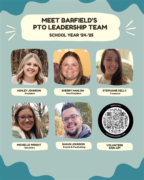 Meet the PTO Team 2024-2025